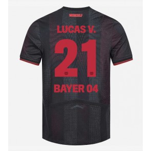 Bayer Leverkusen Lucas Vazquez #21 Hjemmebanetrøje 2025-26 Kortærmet